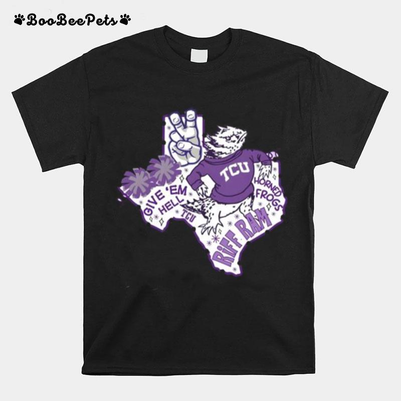 Tcu Hypnotoad Give %E2%80%98Em Hell Riff Ram T-Shirt