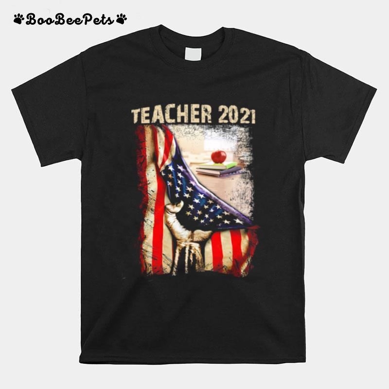 Teacher Appreciation American Flag Classic T-Shirt