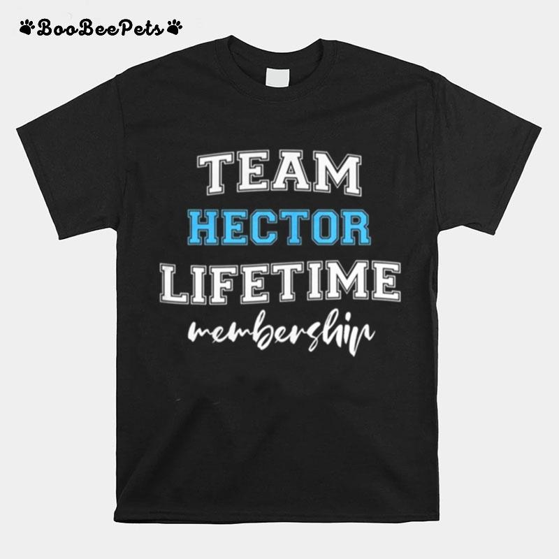 Team Hector Groom Squad Custom Bachelor Party Wedding T-Shirt