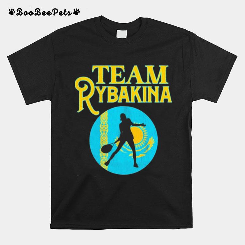 Team Rybakina Tennis Player T-Shirt