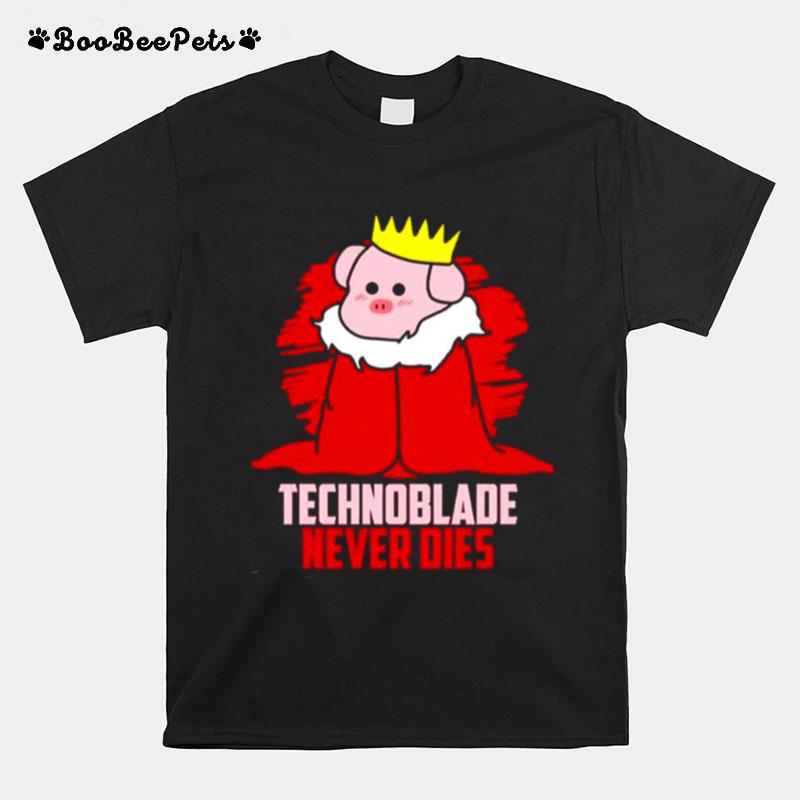 Technoblade Never Dies Minecraft T-Shirt