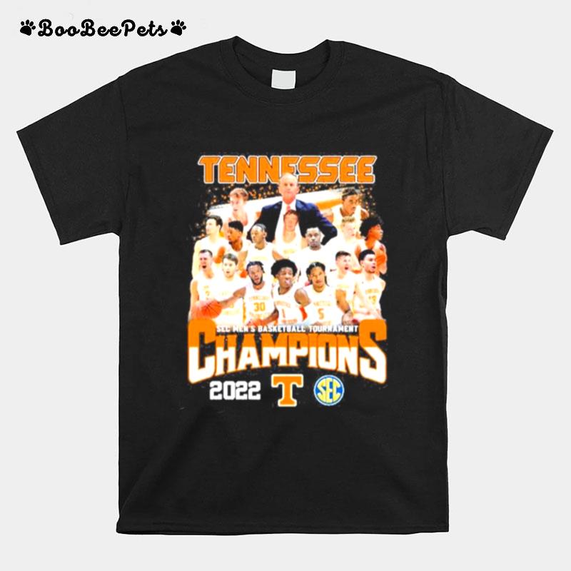 Tennessee Sec Mens Basketball Tournament Champions 2022 Copy T-Shirt