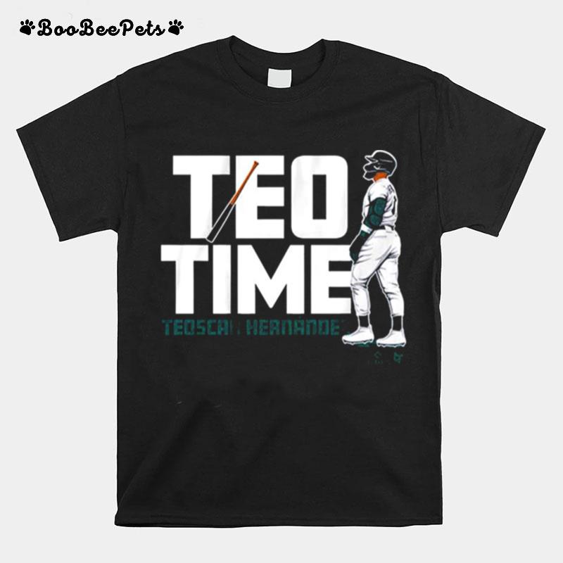 Teoscar Hernandez Teo Time Seattle T-Shirt