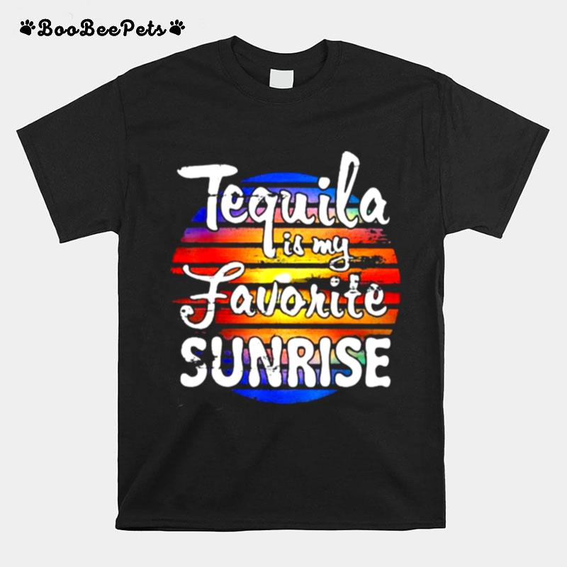 Tequila Is My Favorite Sunrise Vintage T-Shirt