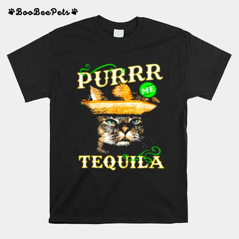 Tequila L1 Purr Cat Lover T-Shirt