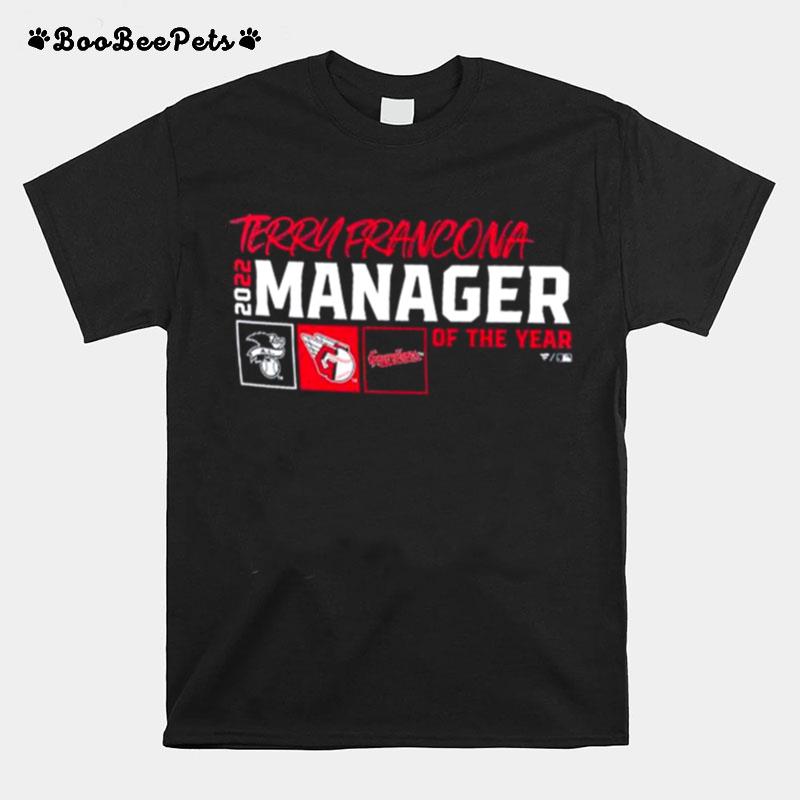 Terry Francona Cleveland Guardians 2022 Al Manager Of The Year T-Shirt