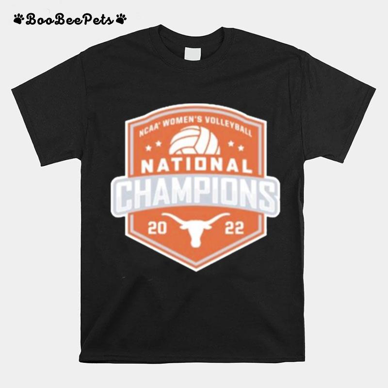 Texas Longhorns 2022 Ncaa Womens Volleyball National Champions T-Shirt