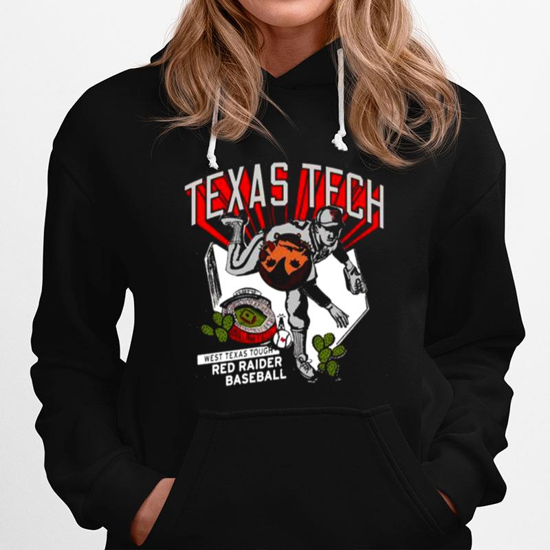 Texas Tech Red Raiders Bean Ball Baseball Hoodie