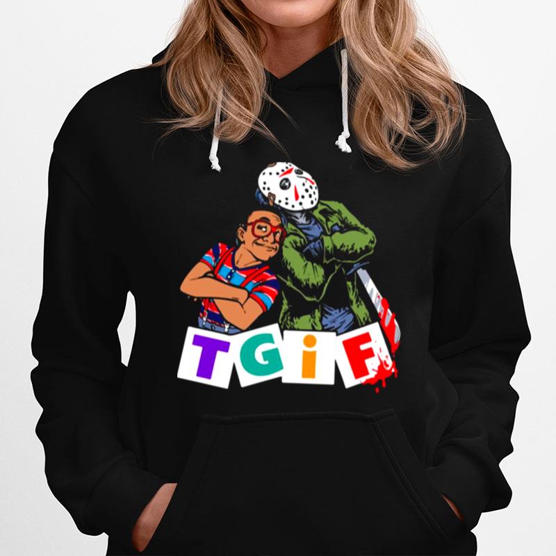 Tgif Jason Urkel Jason Voorhees Horror Hoodie