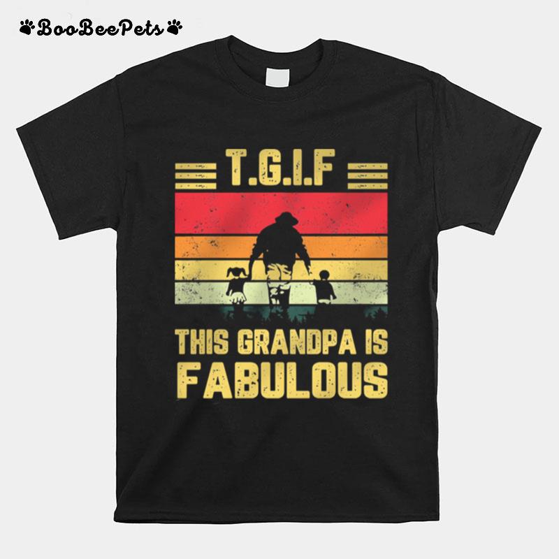 Tgif This Grandma Is Fabulous Vintage T-Shirt