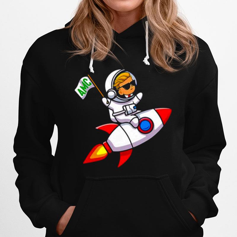 Thank You Amc Stonk To The Moon Wsb Stock Market Invest Amc Hoodie