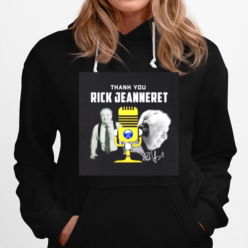 Thank You Rick Jeanneret Signature Hoodie