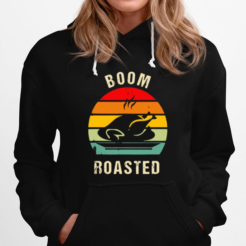 Thanksgiving Boom Roasted Vintage Hoodie