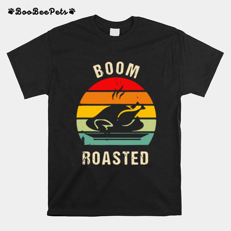 Thanksgiving Boom Roasted Vintage T-Shirt