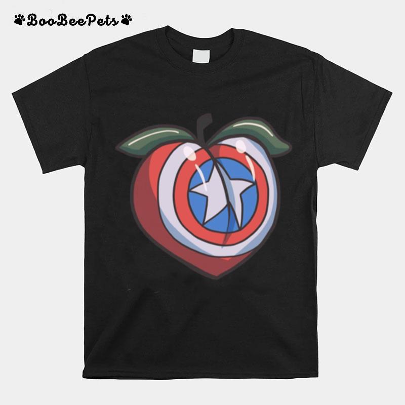 Thats Americas Peach Avengers Captain America T-Shirt