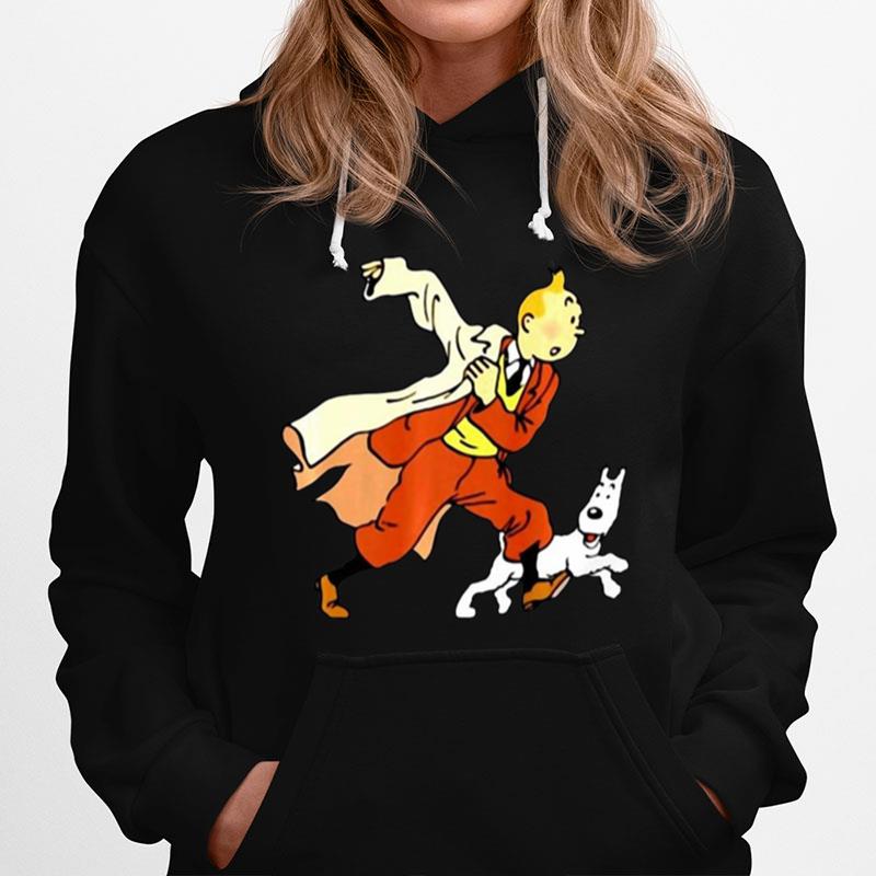 The Adventures Of Tintin Comic Hoodie