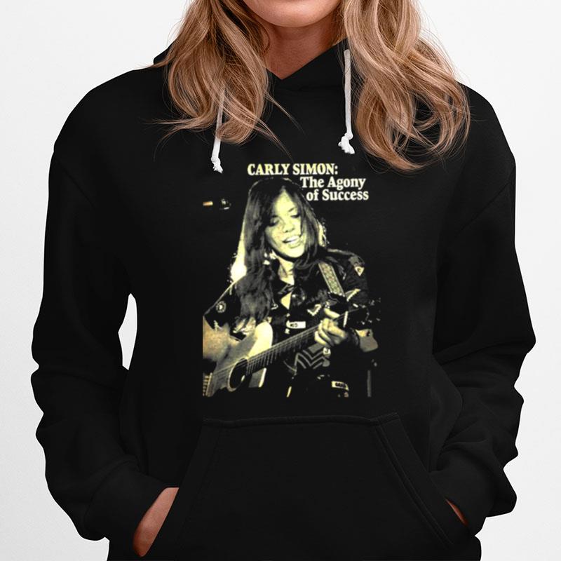 The Agony Of Success Carly Simon Retro Hoodie