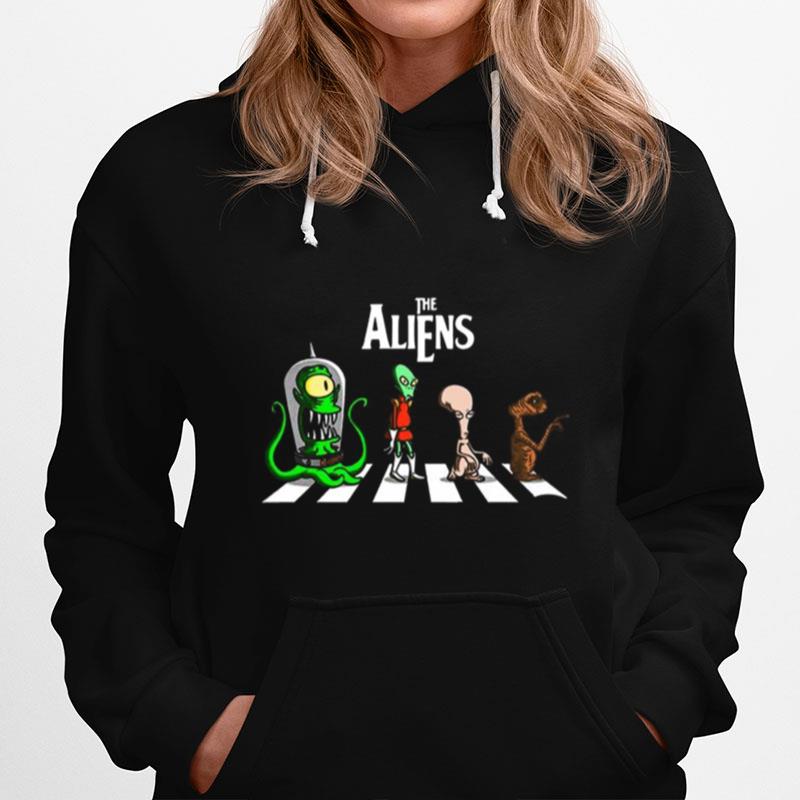 The Aliens Crossing The Line Hoodie