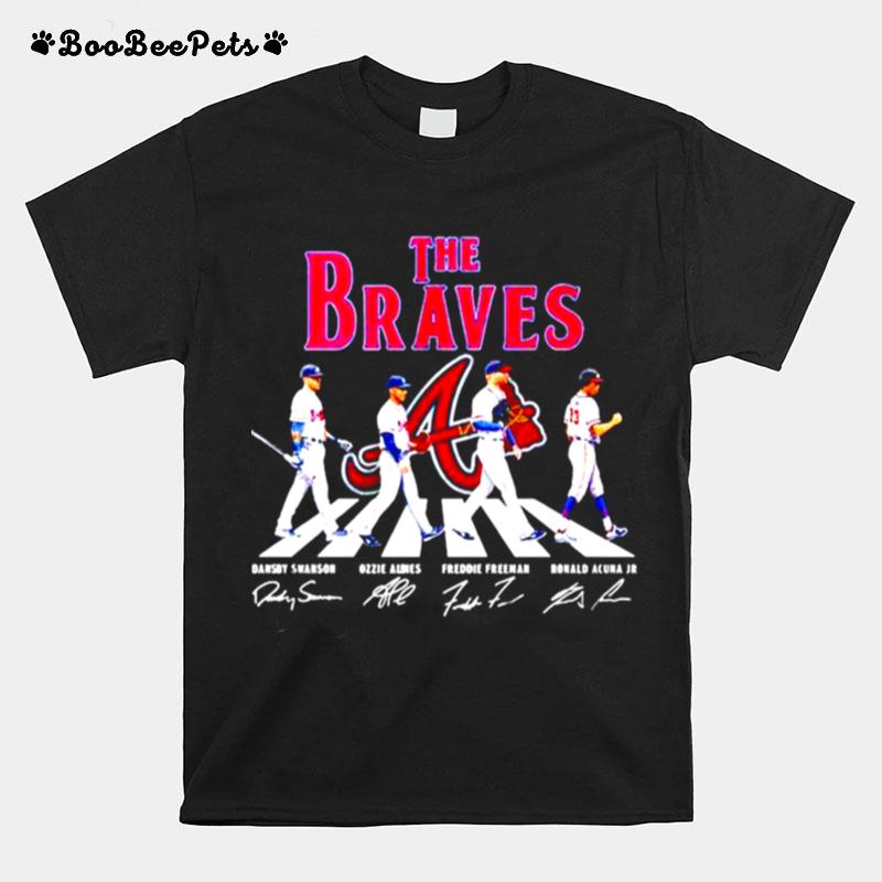 The Atlanta Braves Abbey Road Signatures T-Shirt