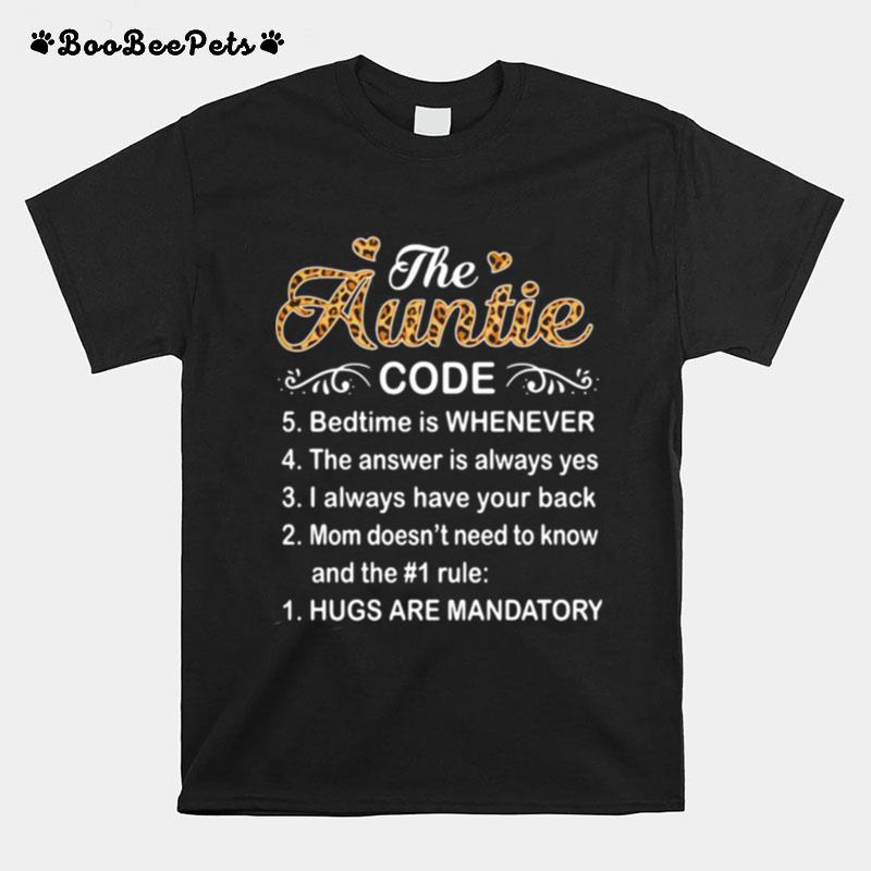 The Auntie Code Mothers Day T-Shirt