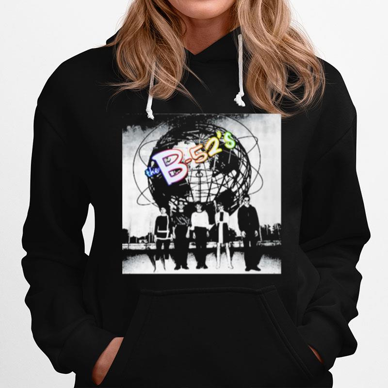 The B 52S Retro Black White Hoodie