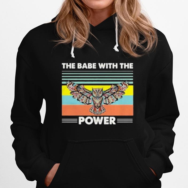 The Babe With The Power Owl Hoodie