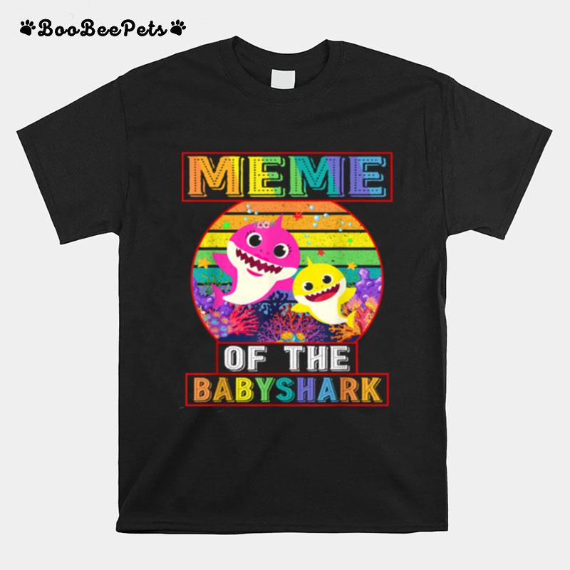 The Baby Shark Birthday Meme Shark T-Shirt