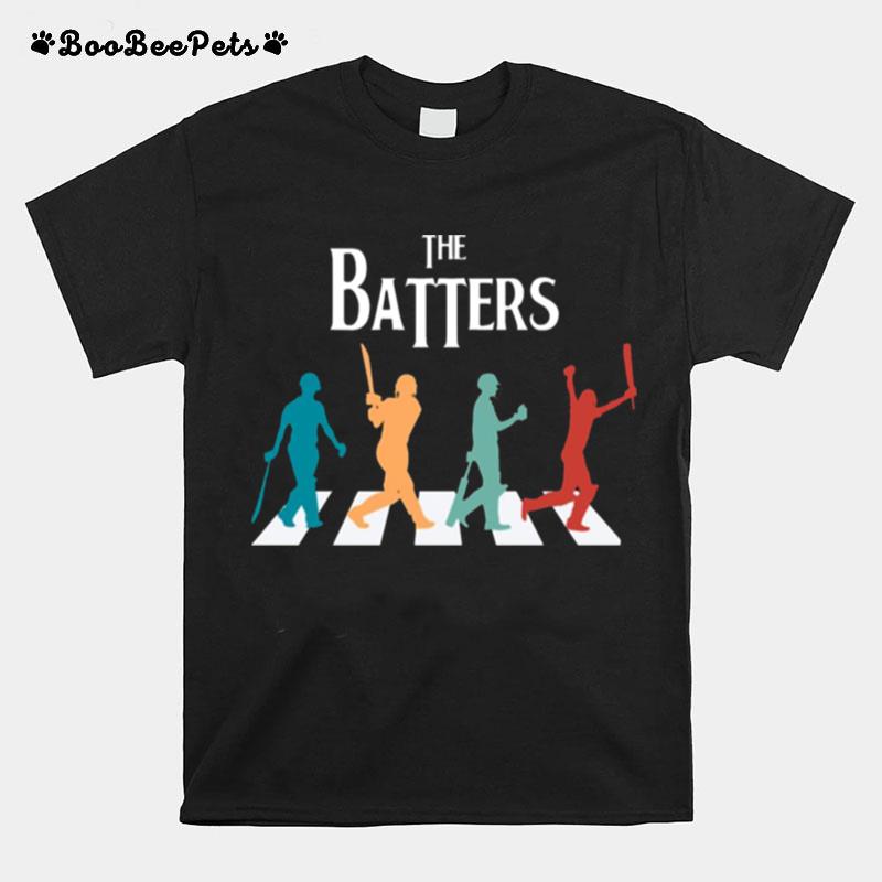 The Batters Cricket Crosswalk Love Cricket Cricket Batsmen T-Shirt