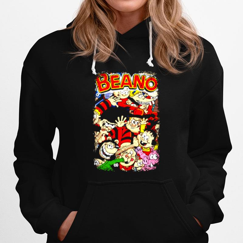 The Beano Distressed Comics Cover Hoodie