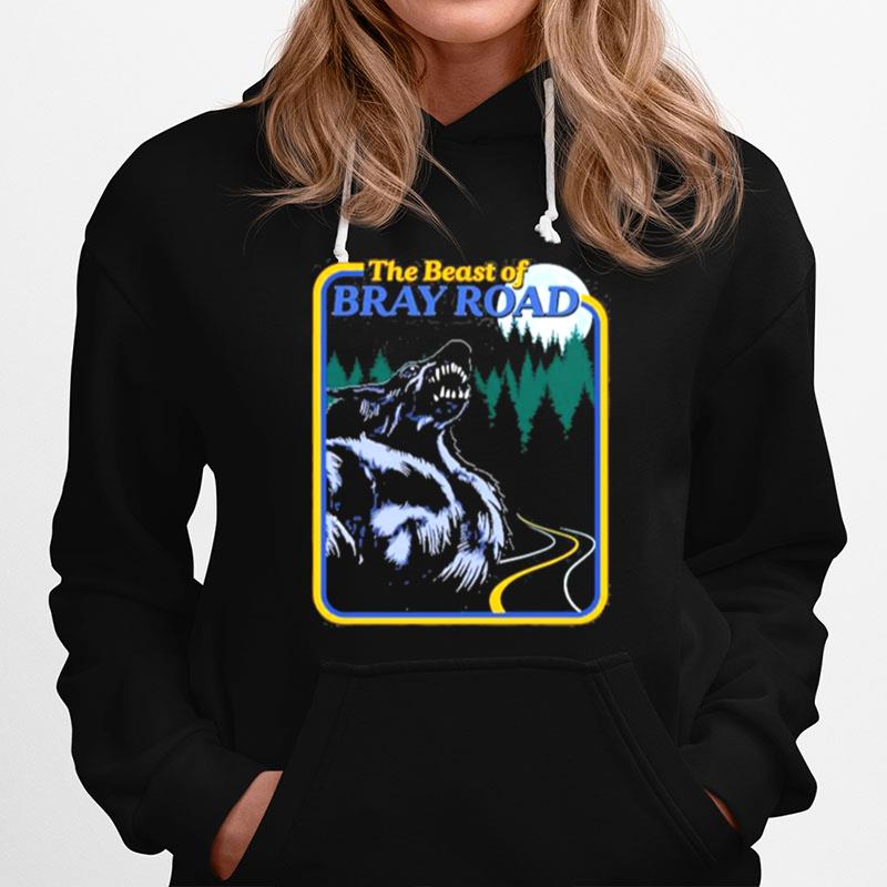 The Beast Of Bray Road Retro Wisconsin Dogman Cryptid Hoodie