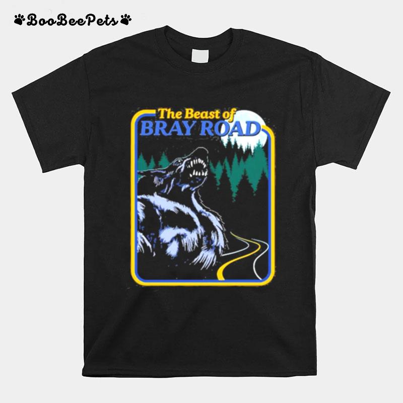 The Beast Of Bray Road Retro Wisconsin Dogman Cryptid T-Shirt