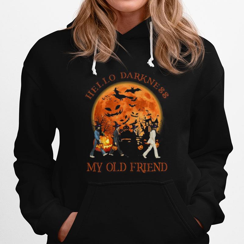 The Beatles Abbey Road Hello Darkness My Old Friend Halloween Hoodie