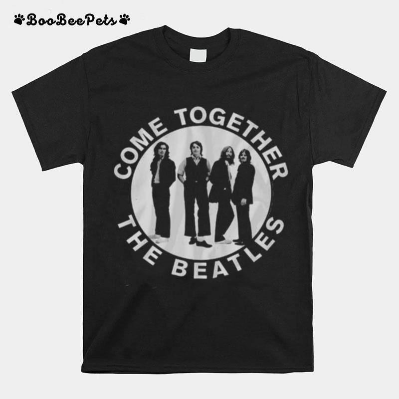 The Beatles Come Together Circle Rock Band T-Shirt