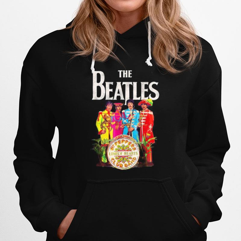 The Beatles Sgt Pepper%E2%80%99S Club Band 50 Anos Lonely Hearts Hoodie