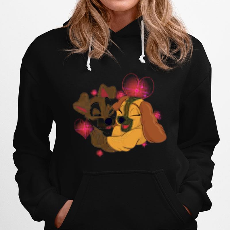 The Big Hug Love Lady And The Tramp Hoodie