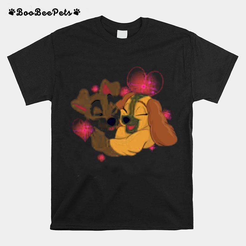 The Big Hug Love Lady And The Tramp T-Shirt