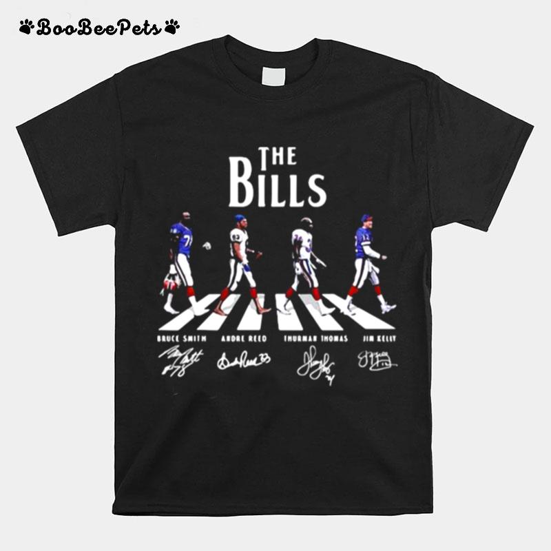 The Bills Beatles Signature Player Of Team T-Shirt