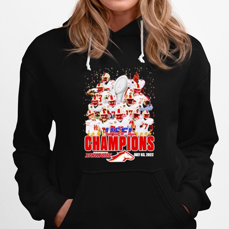 The Birmingham Stallions Usfl Champions 2022 Hoodie