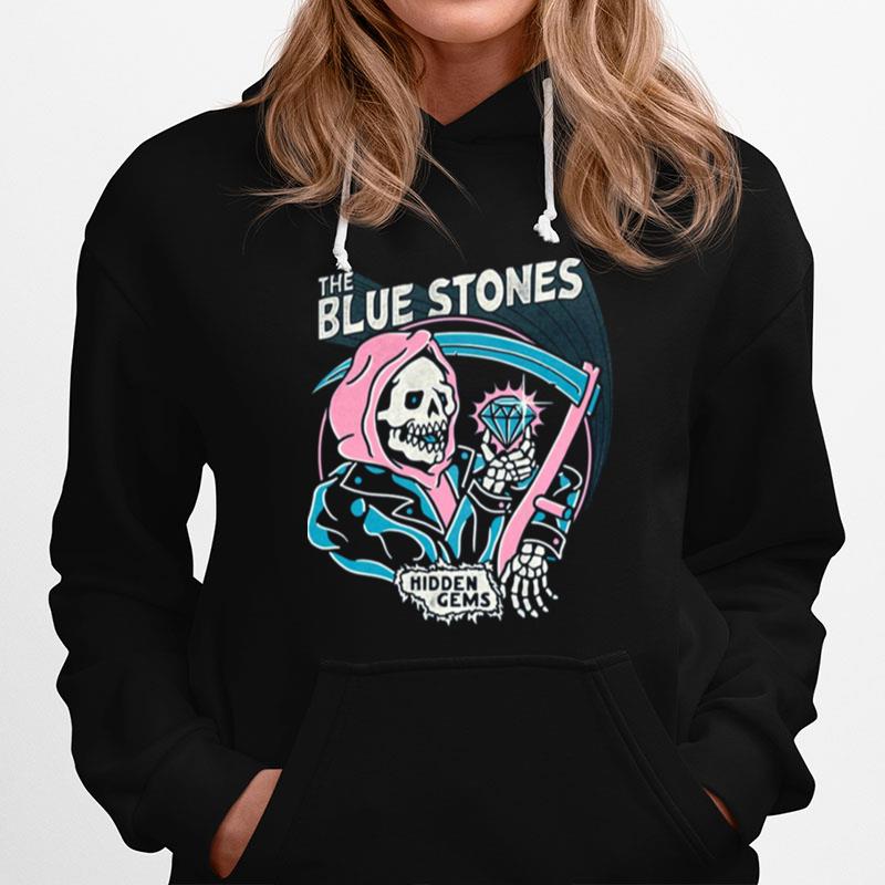 The Blue Stones Hidden Gems Logo Photographic Hoodie