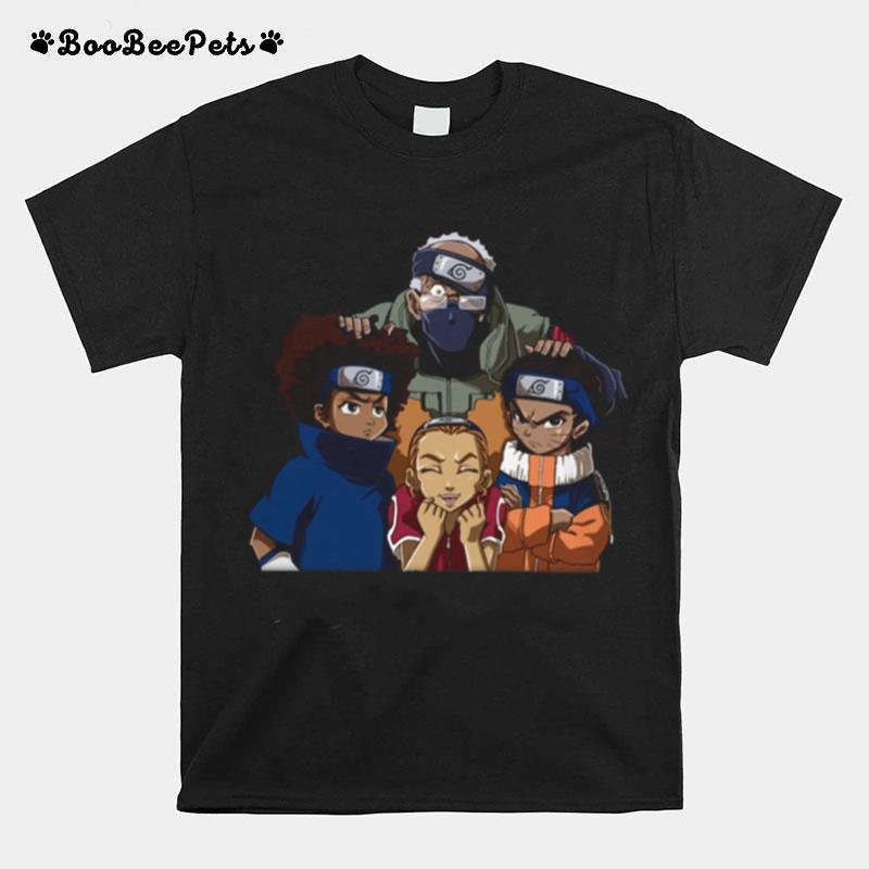 The Boondocks Team 7 Naruto T-Shirt