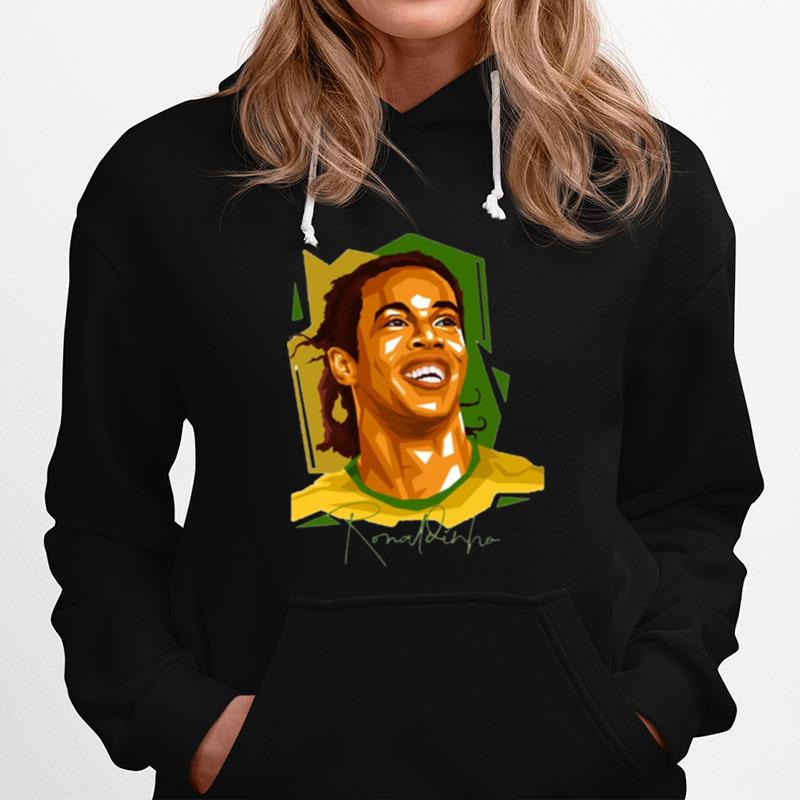 The Brazil Legend Ronaldinho Football Hoodie