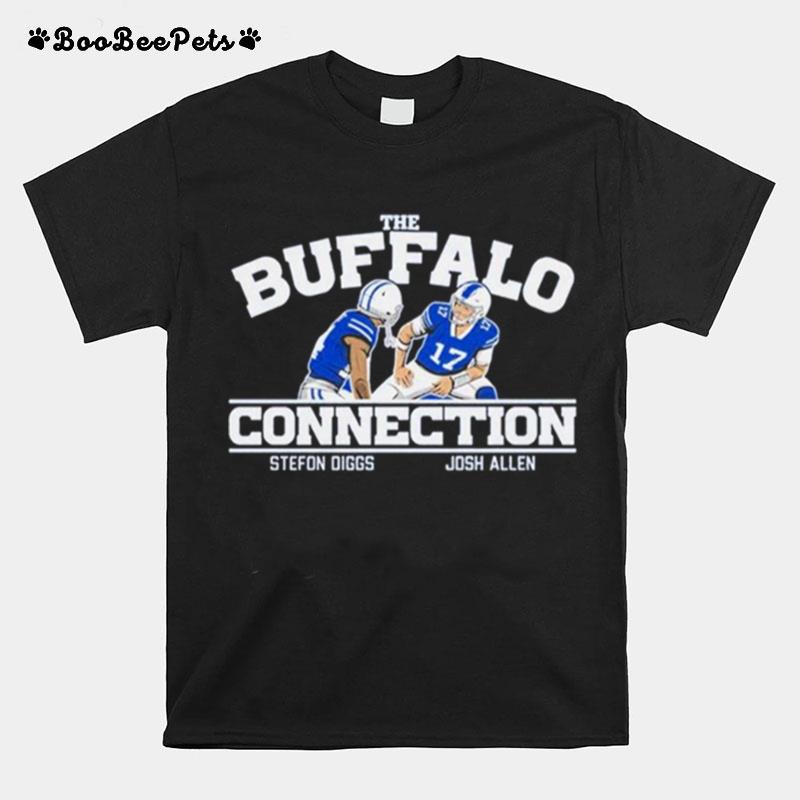 The Buffalo Connection Stefon Diggs And Josh Allen T-Shirt