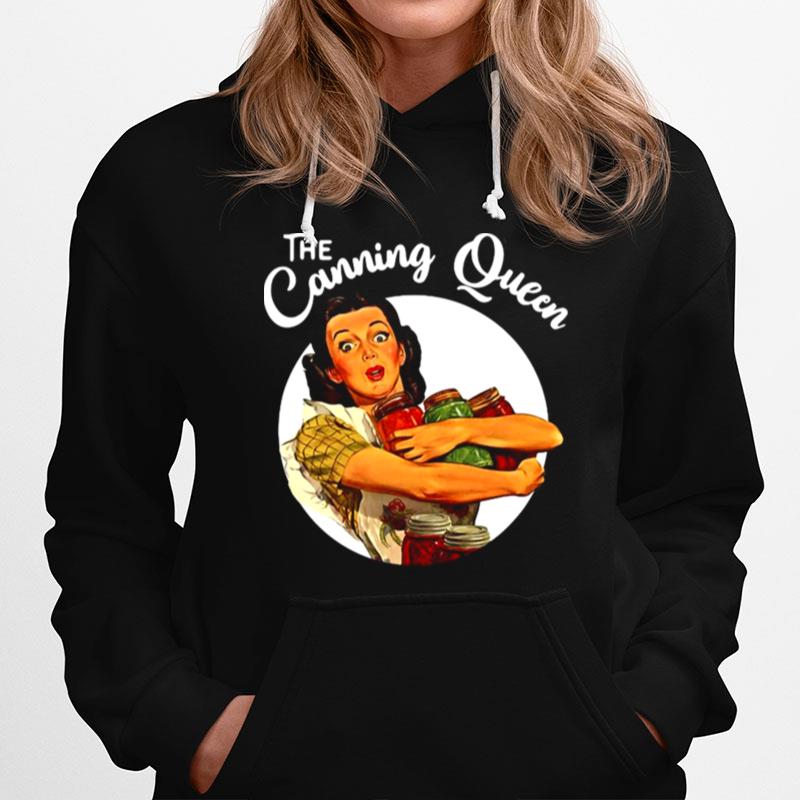 The Canning Queen Vintage Mason Jars Canning Season Hoodie