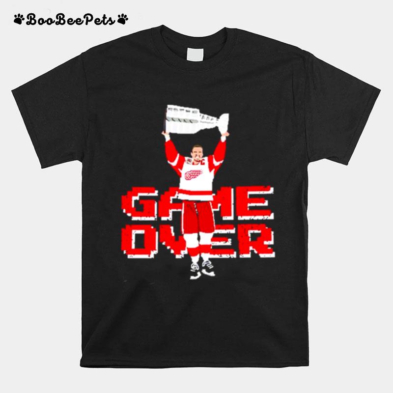 The Captain Game Over Detroit Red Wings T-Shirt