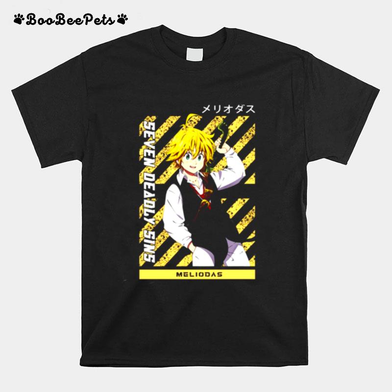 The Captain Meliodas Of The Seven Deadly Sins Vintage T-Shirt