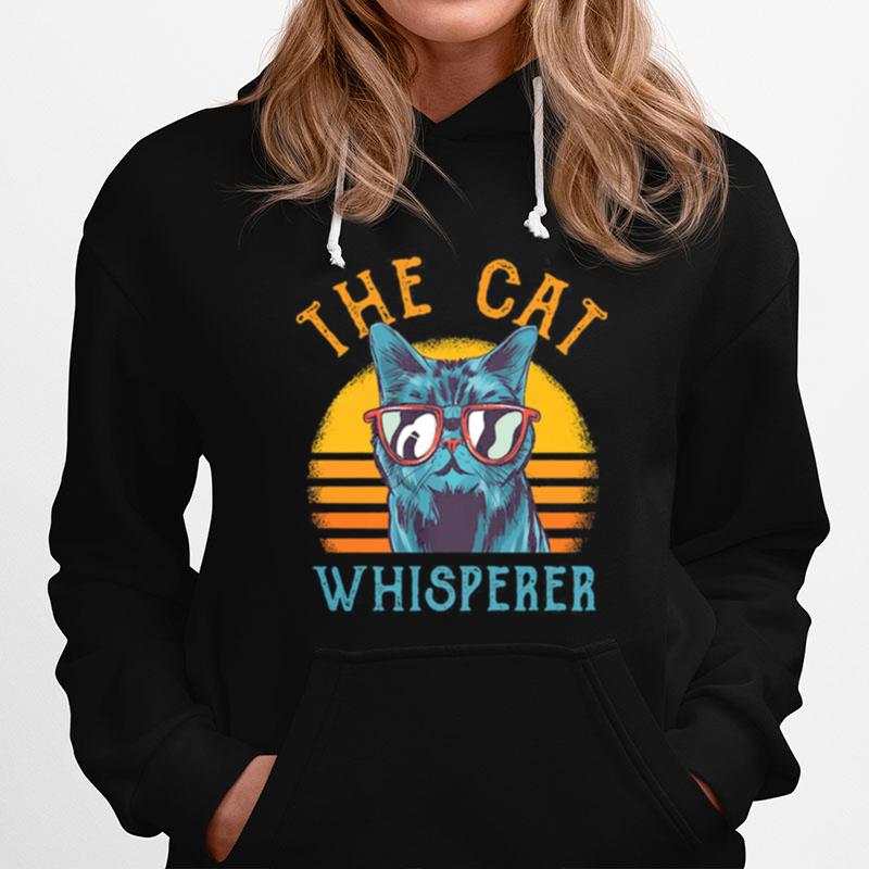 The Cat Whisperer Vintage Hoodie