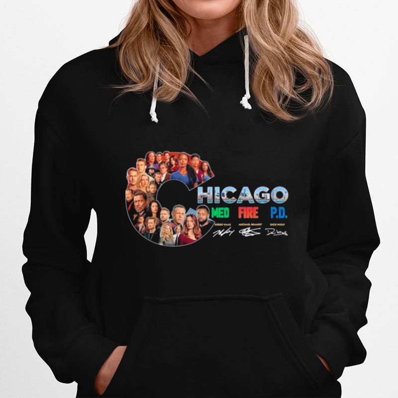 The Chicago Film With Med Fire Pd Signatures Hoodie