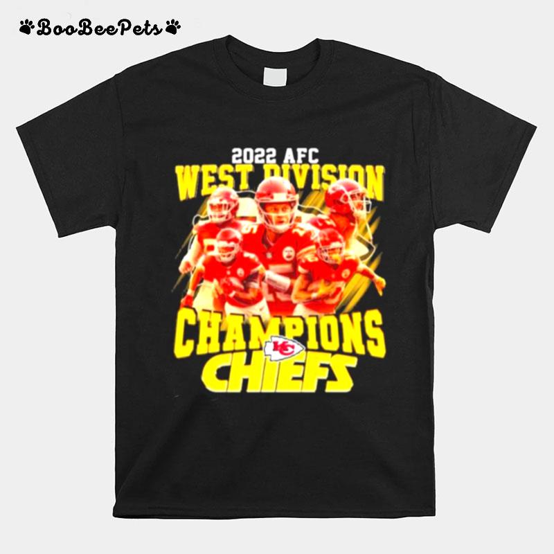 The Chiefs 2022 Afc West Division Champions T-Shirt