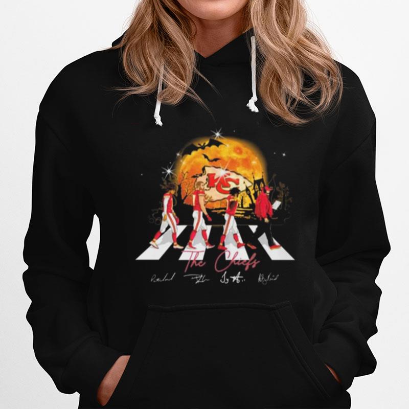 The Chiefs Abbey Road Signatures Happy Halloween 2022 Hoodie