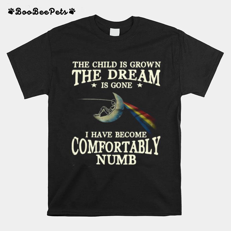 The Child Is Grown The Dream Is Gone I Have Become Comfortably Numb T-Shirt